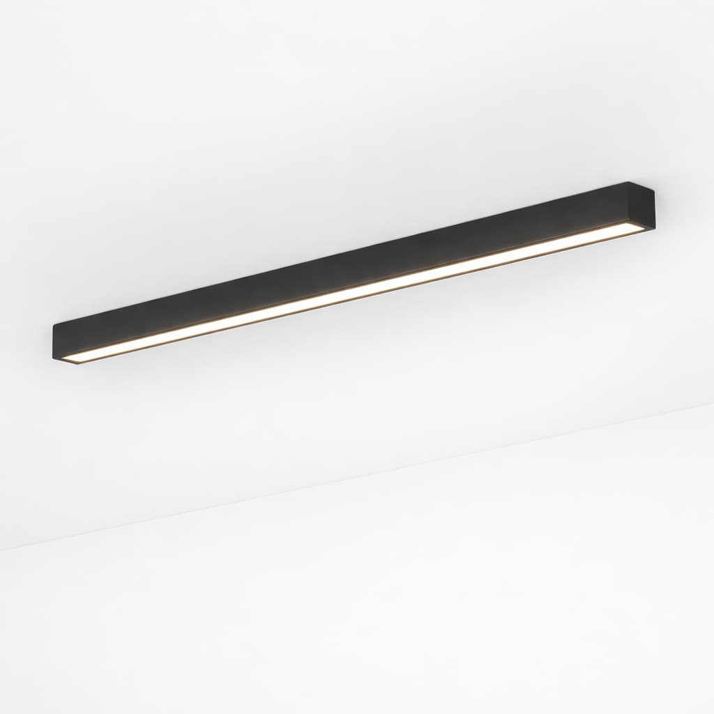 Plafonnier LED Linéaire Aluminium 53 cm Design Moderne
