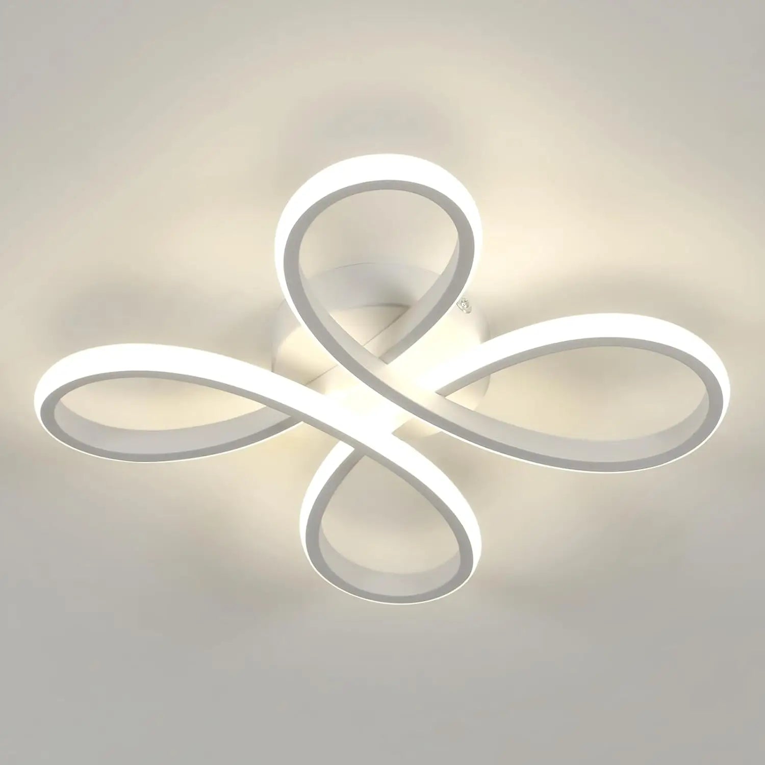 Plafonnier LED Moderne Blanc 30W