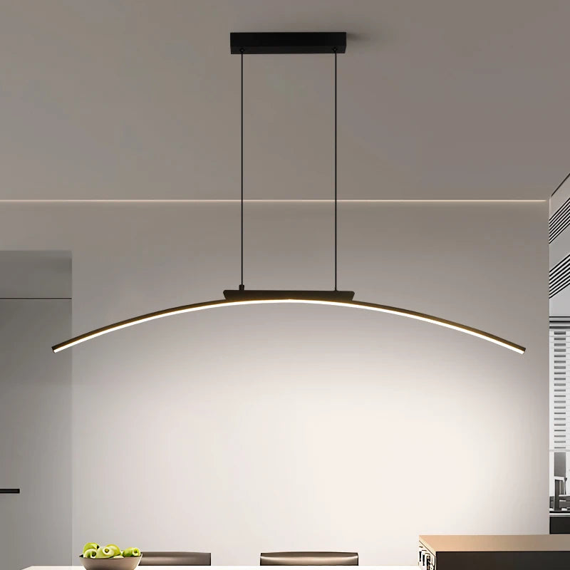 Suspension LED Arc Design Moderne 100 cm