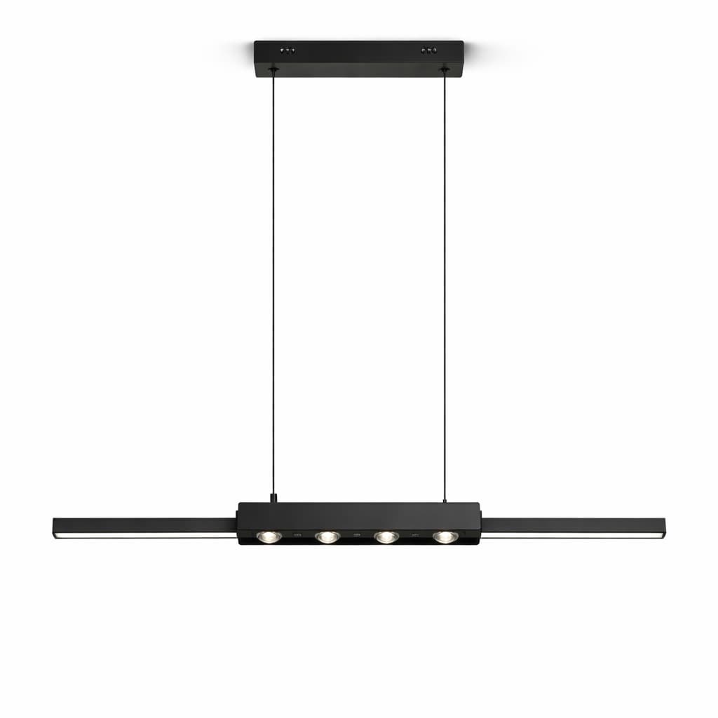 Suspension LED Ligne Moderne Noir 36W