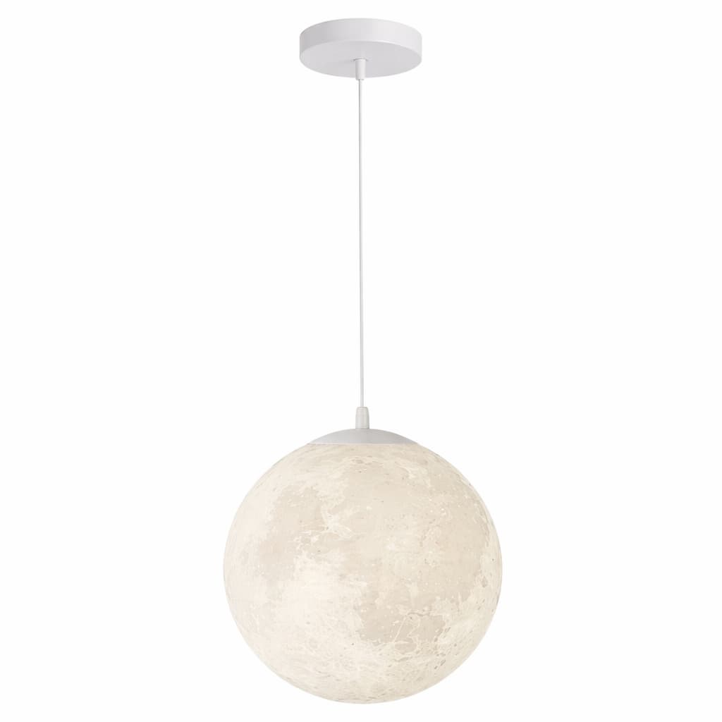 Suspension Lune 3D Design Moderne E27