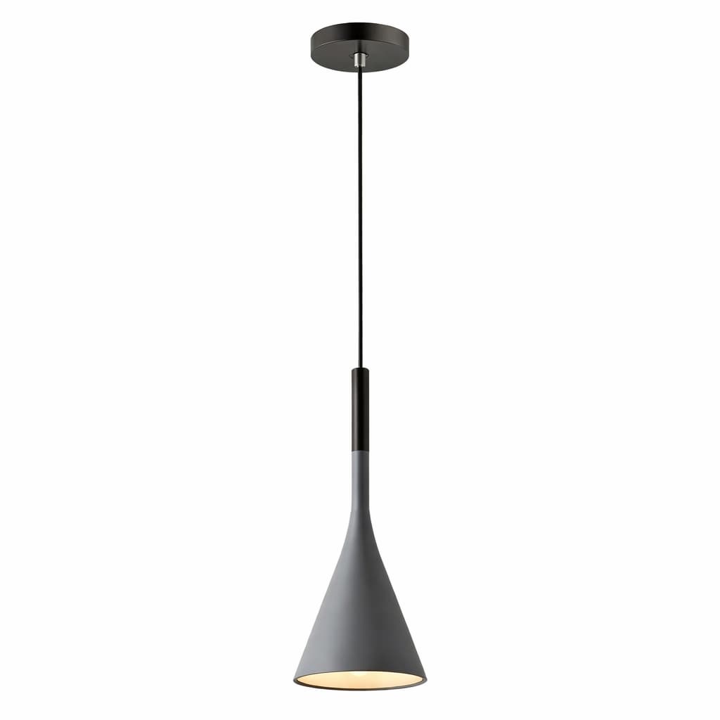 Suspension Métal Noir Moderne E27 Design Épuré