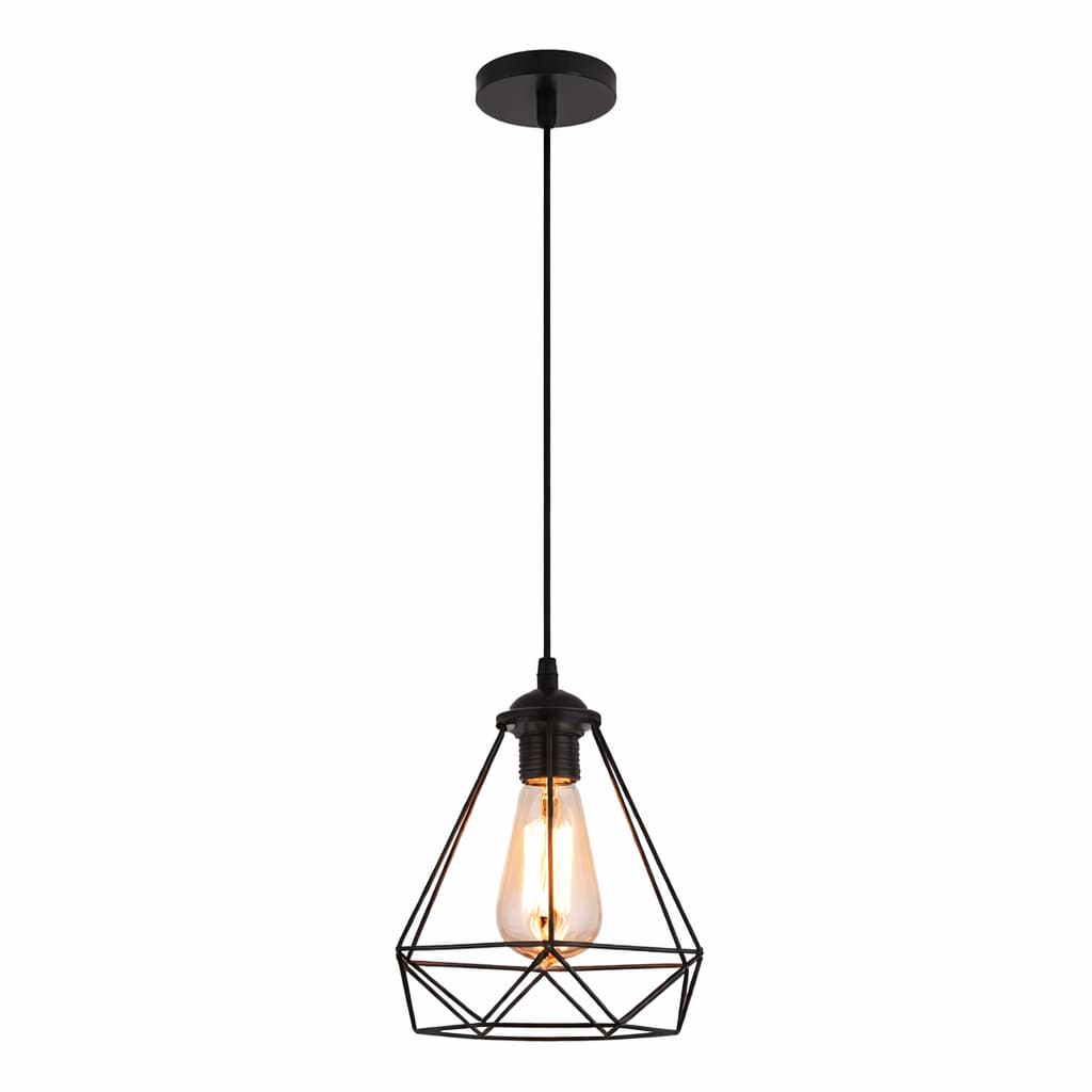 Suspension Métal Vintage E27 Câble Réglable